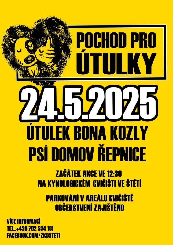 Pochod pro útulky 2025