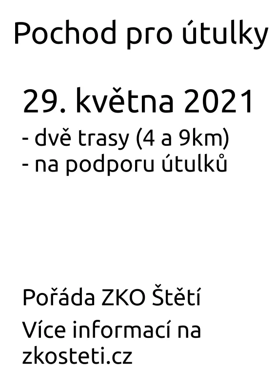 Pochod pro útulky 2021
