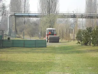 21.3.2015 - úprava travnaté plochy pro výcvik – fotografie 2