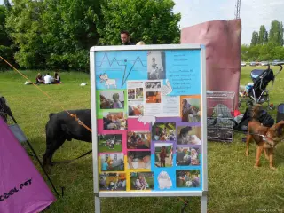 ..první hosté na stanovišti.Sdružení Aaja..