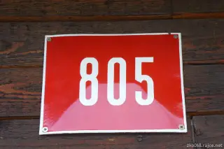 naše číslo popisné