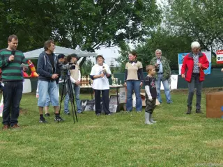 Nálada byla výborná-vysmátí pořadatelé.