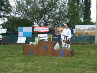 Niky a Lucka - obě mají černý pás, bacha na ně!